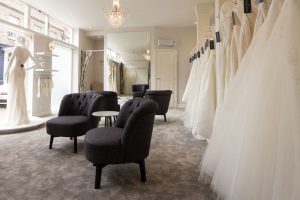 House of Snow bridal shop interior