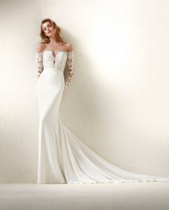 Pronovias Dracma wedding dress