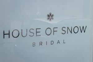 House of Snow sign